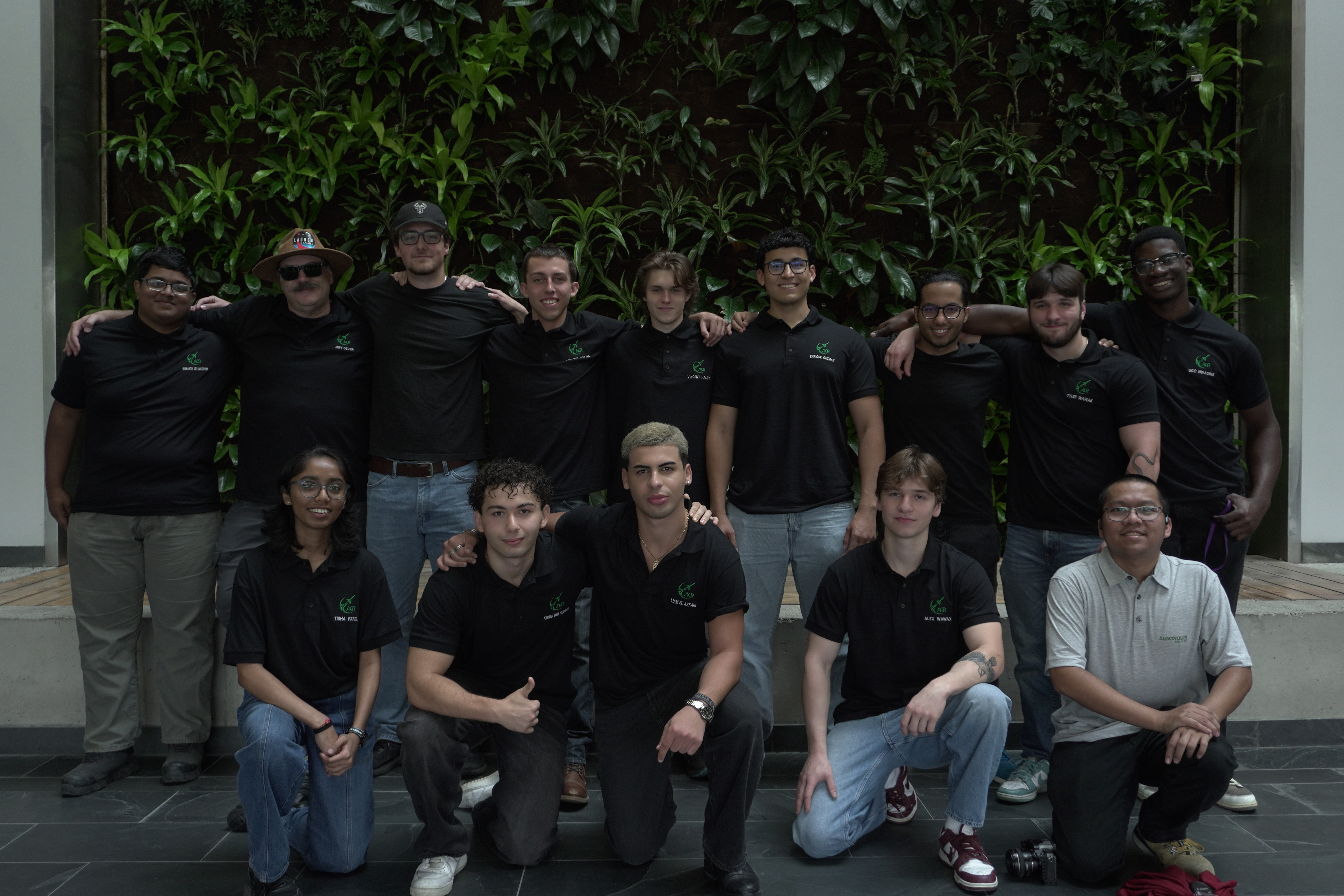 Algonquin College Rocketry — team group photo